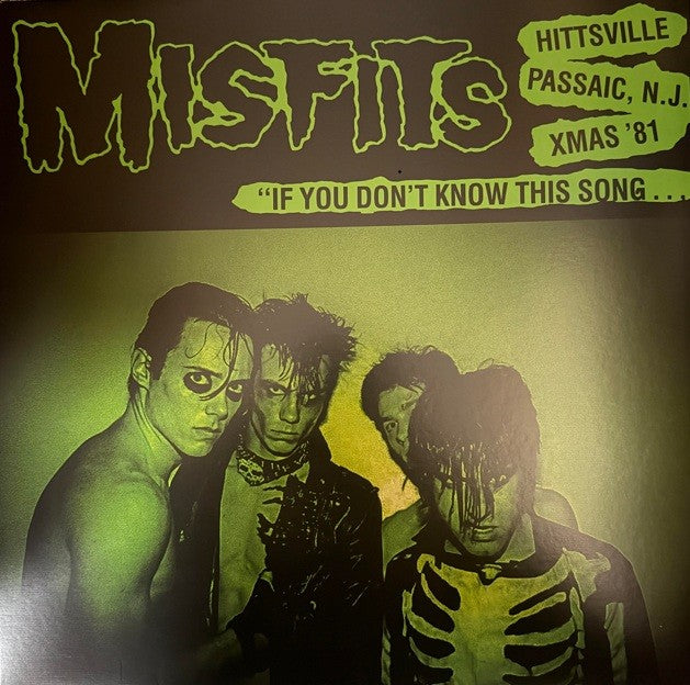 The Misfits - Hittsville, Passaic, NJ XMAS '81