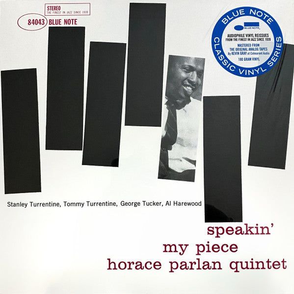 Horace Parlan - Speakin My Piece