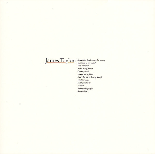 James Taylor - James Taylor's Greatest Hits