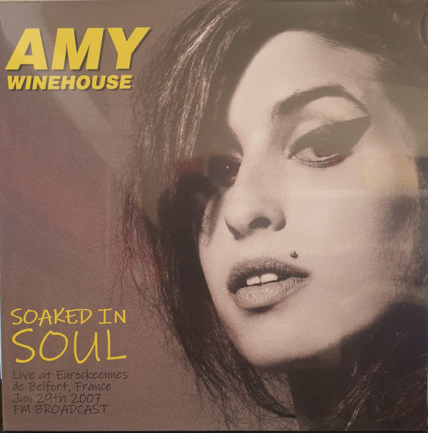 Amy Winehouse - Soaked In Soul: Live At Eurockeennes De Belfort, France, 29th June 2007 - FM Broadcast