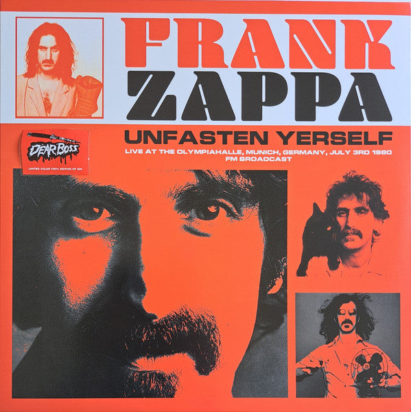 Frank Zappa - Unfasten Yerself: Live At The Olympiahalle, Munich, Germany, July 3rd 1980 - FM Broadcast