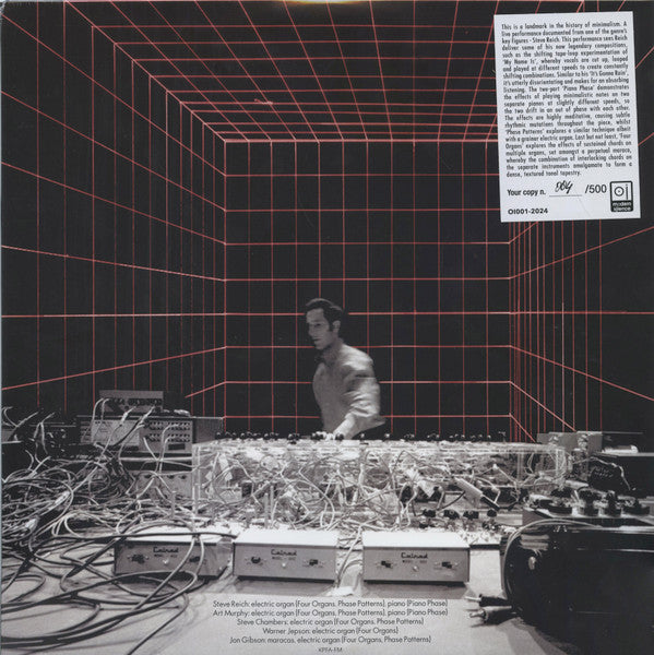Steve Reich - Live At UC Berkeley University Museum, July 11, 1970