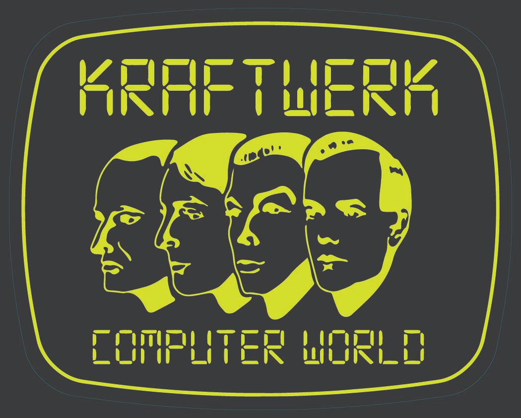 [STICKER] | Kraftwerk - Computer World