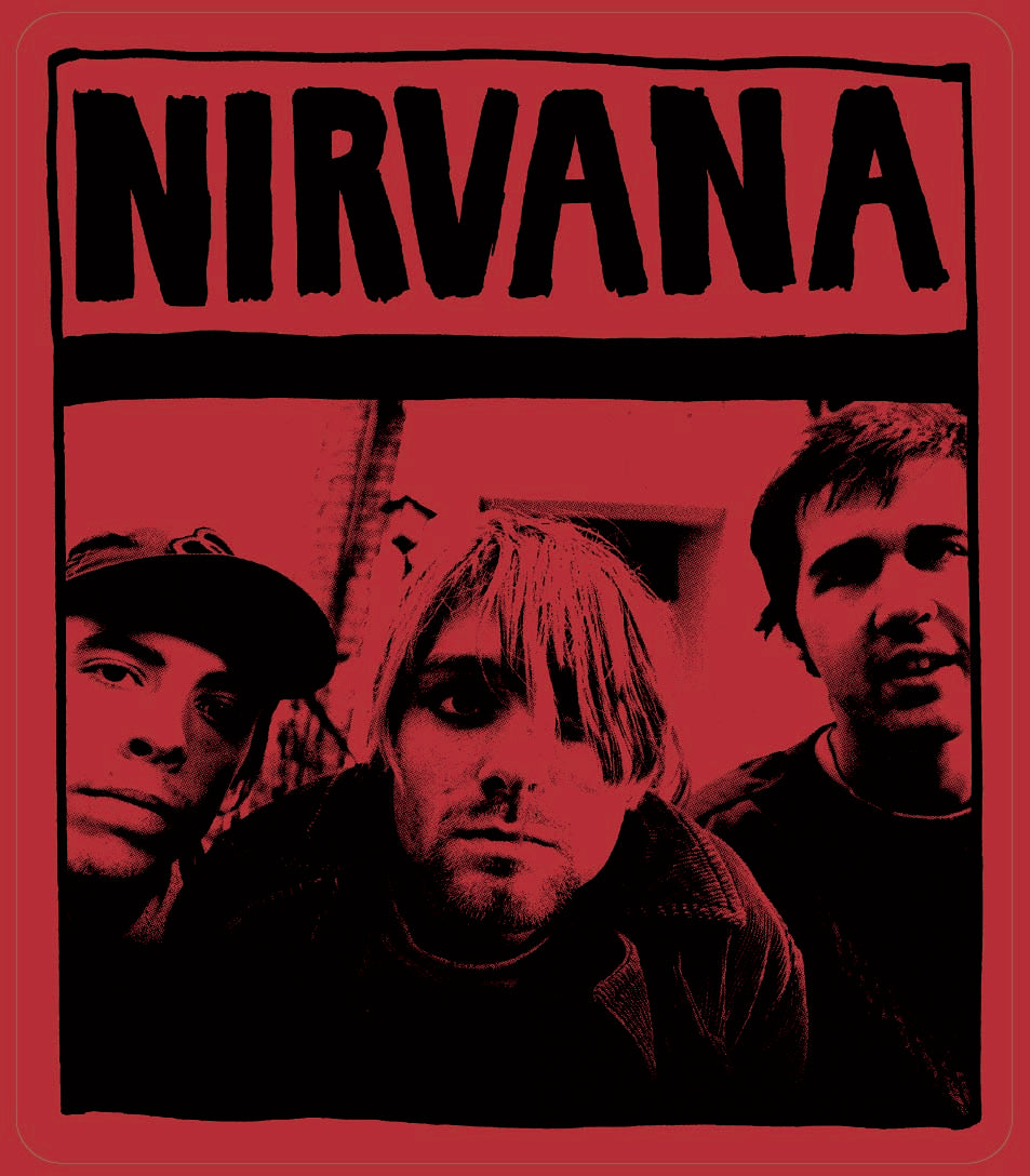 [STICKER] | Nirvana - Band Photo