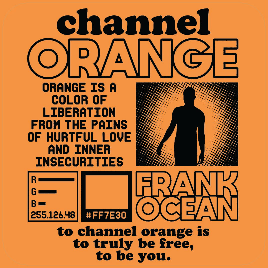 [STICKER] | Frank Ocean - Channel Orange