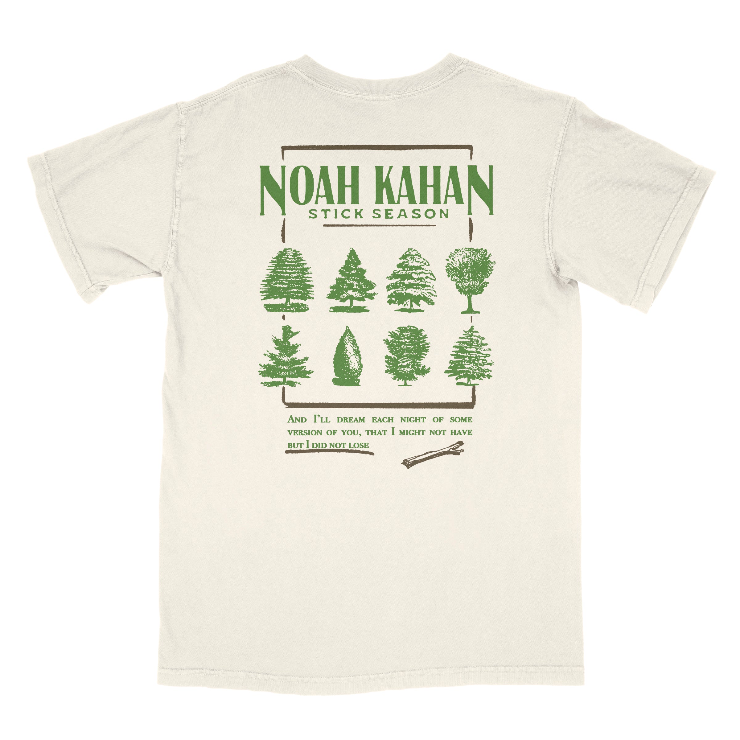 T-Shirt | Noah Kahan - Trees - Front + Back